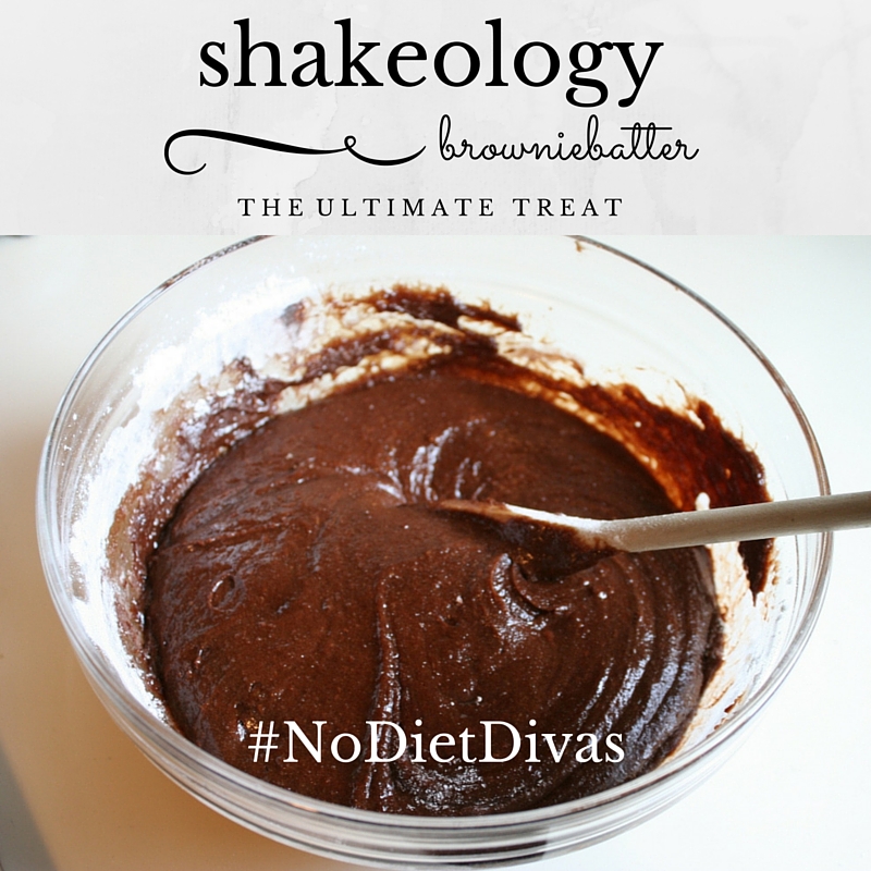 shakeology brownie batter! feel free to lick the spoon :-)
