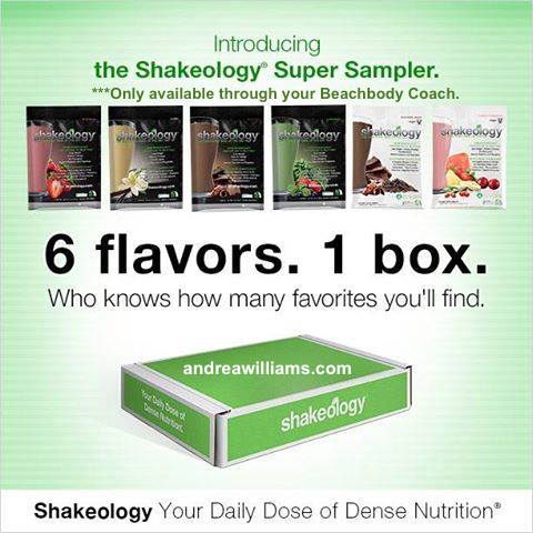 NEW Shakeology Super Sampler!