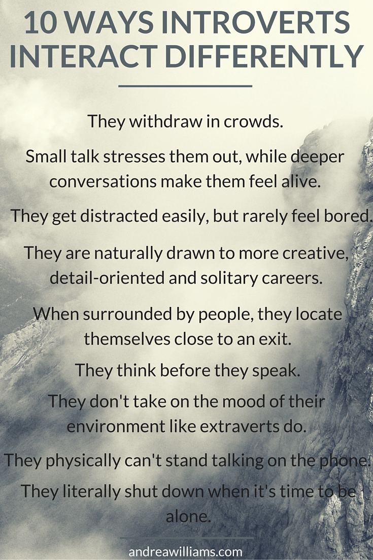 10 Ways Introverts Interact Differently